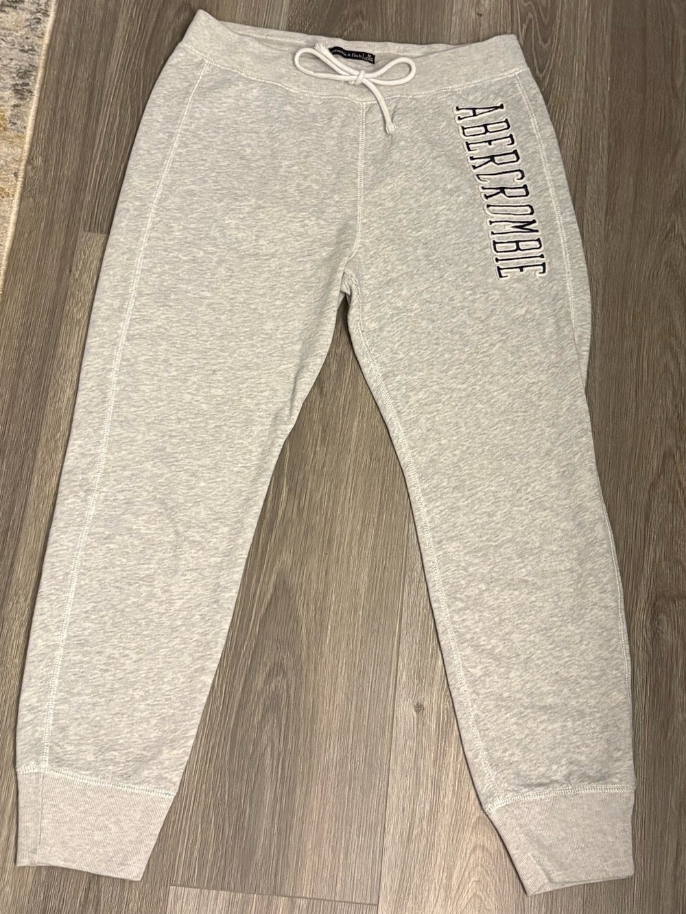 Abercrombie & Fitch Light Grey Jogger Sweatpants